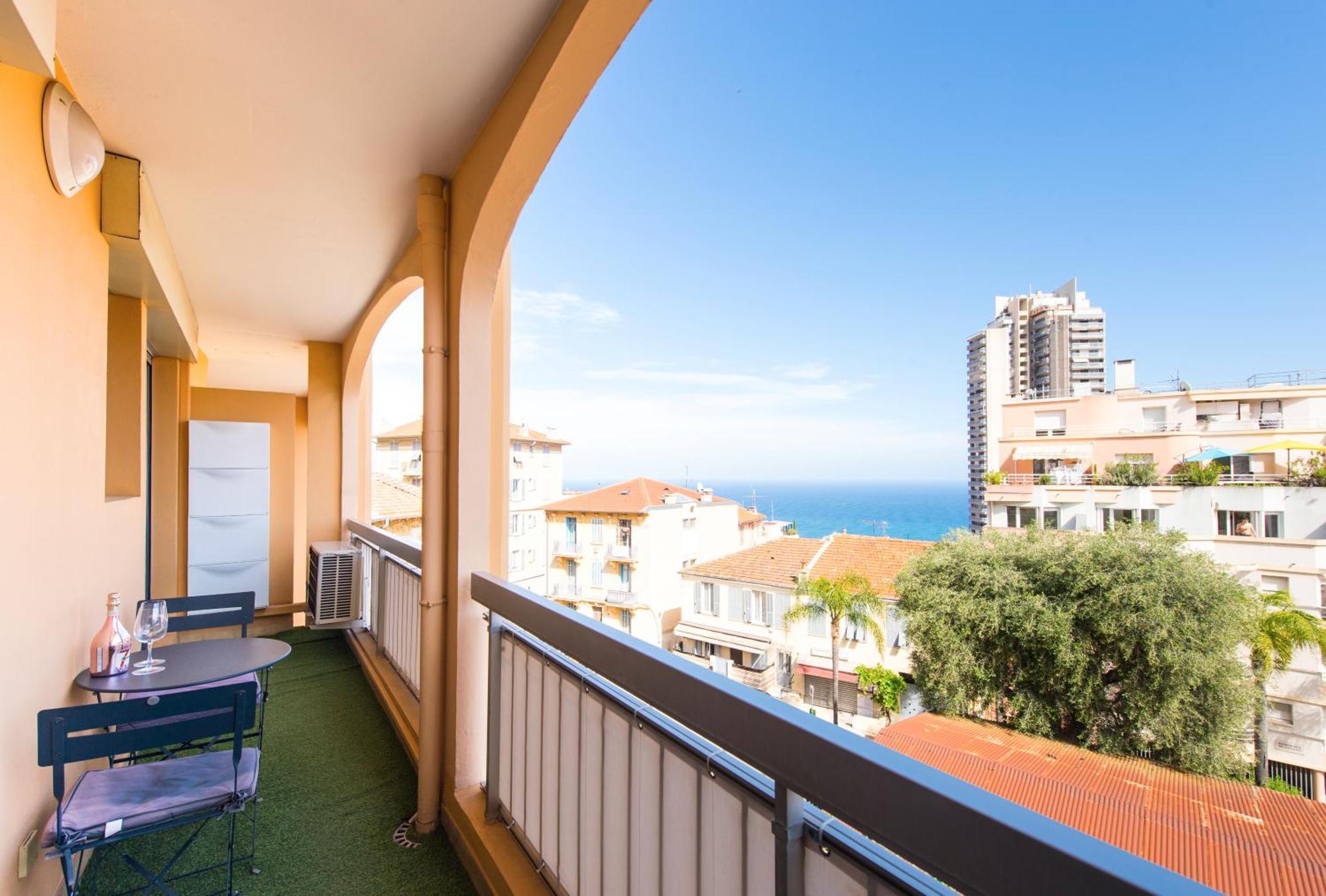 Monaco A Pied - Spacieux Appartement - Balcon - Ca Beausoleil Exterior photo