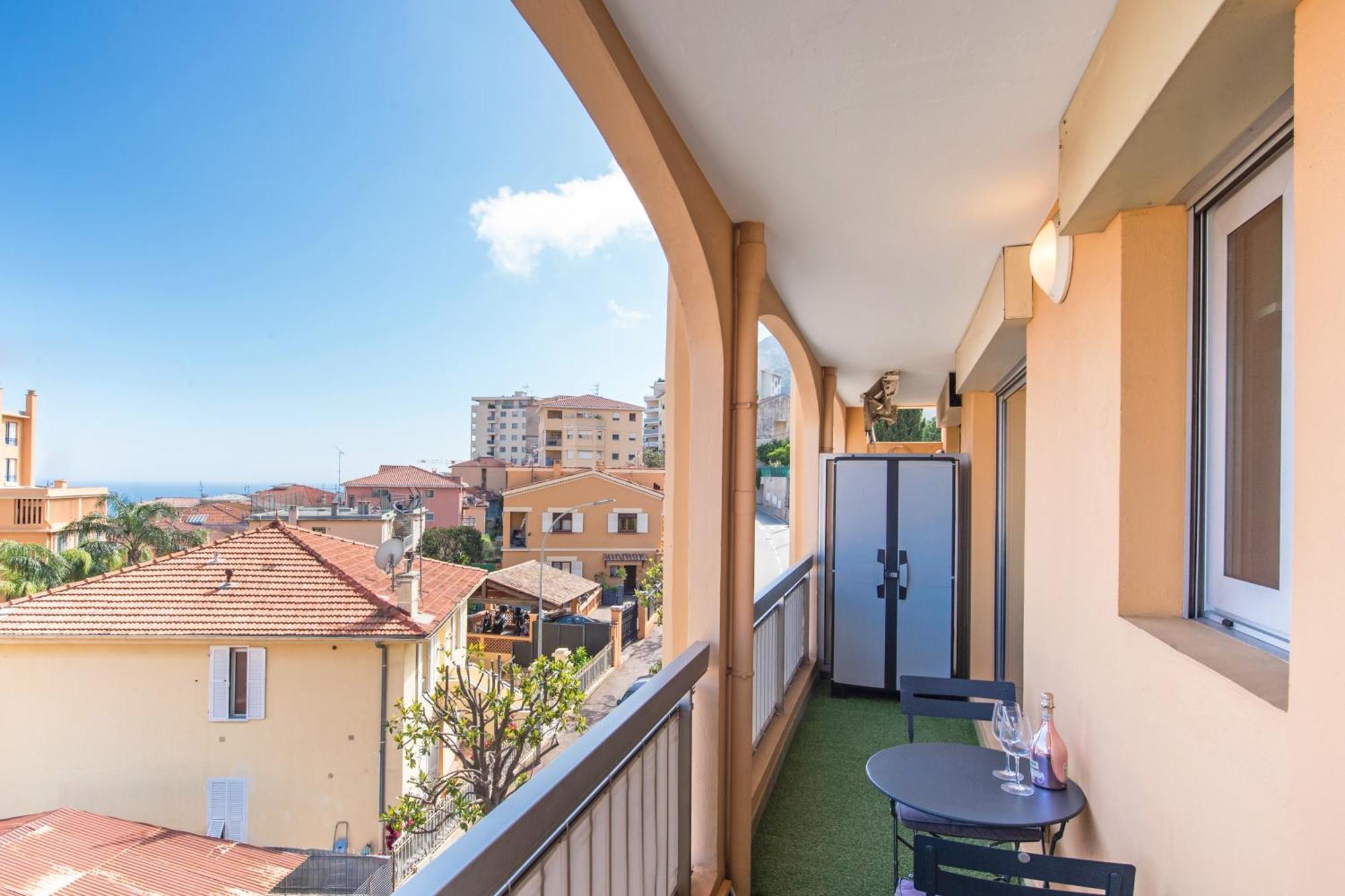 Monaco A Pied - Spacieux Appartement - Balcon - Ca Beausoleil Exterior photo
